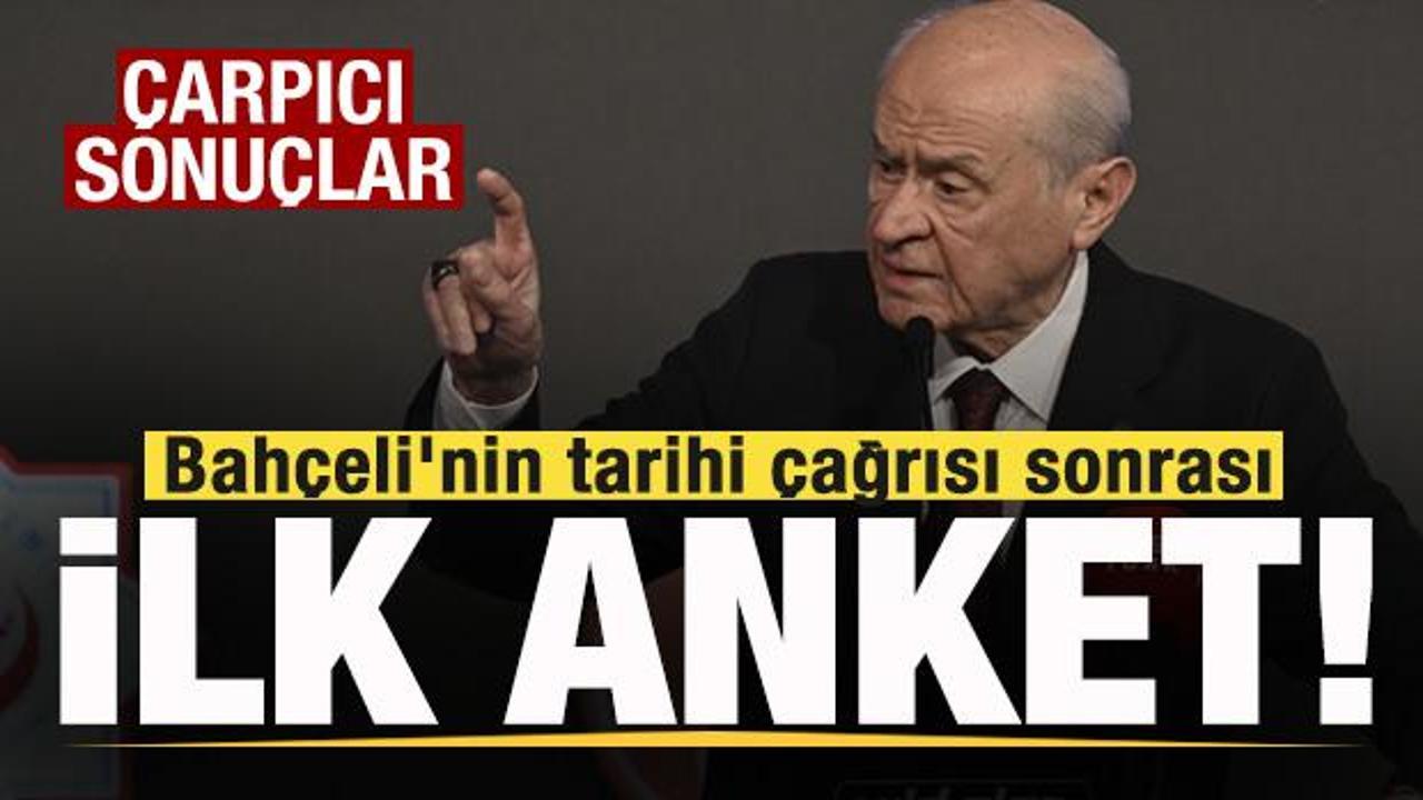 Bah&ccedil;eli'nin tarihi &ccedil;ağrısı sonrası ilk anket! Dikkat &ccedil;eken sonu&ccedil;lar