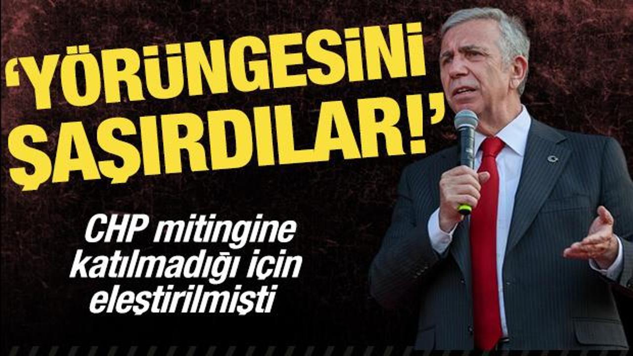 CHP mitingine katılmadığı için eleştirilmişti: Yavaş'tan "yörüngesini şaşırdılar" cevabı
