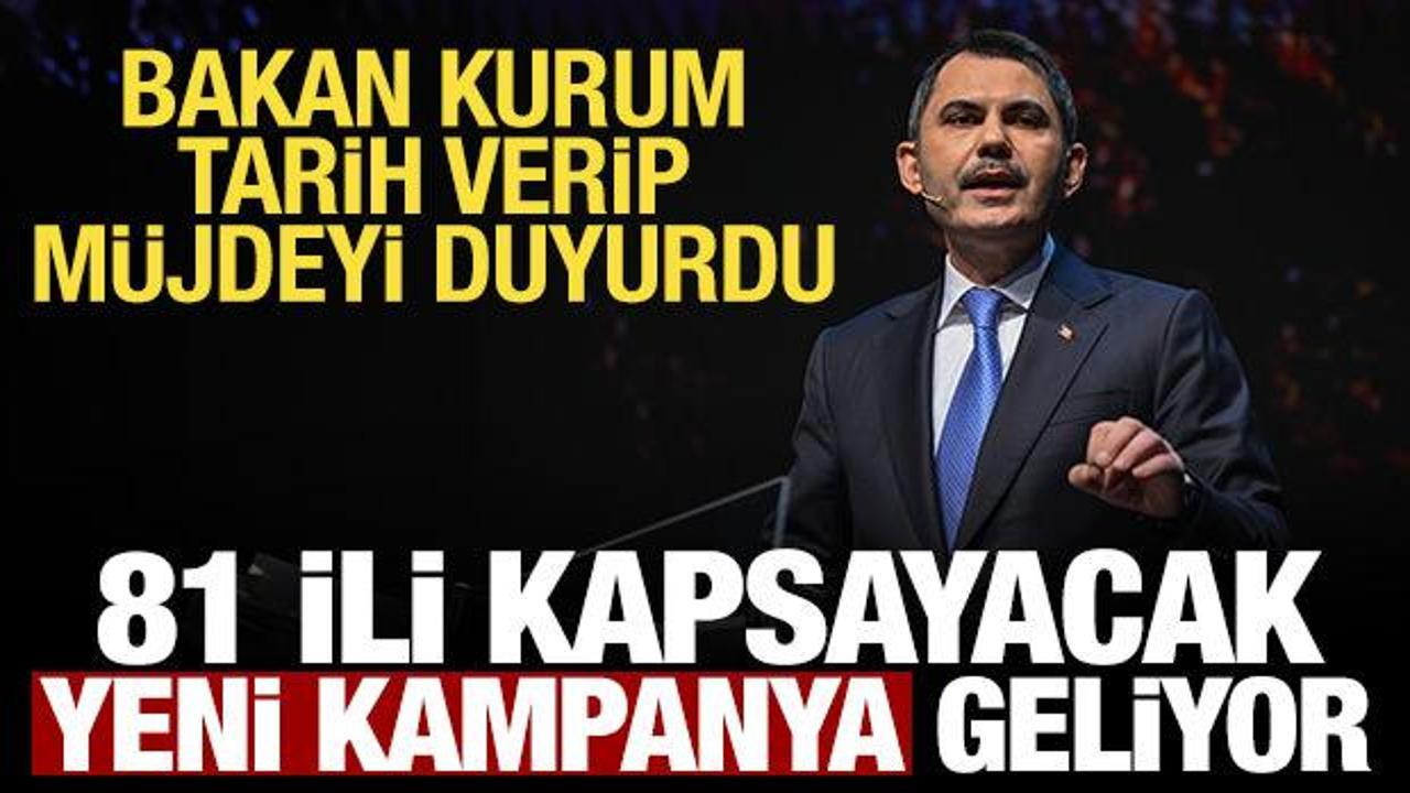Bakan Kurum'dan sosyal konut kampanyası m&uuml;jdesi: 81 ili kapsayacak