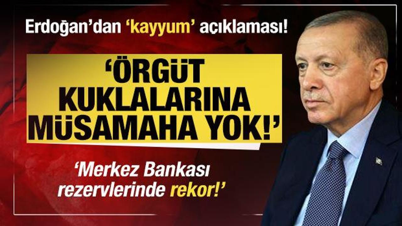 Başkan Erdoğan: B&ouml;l&uuml;c&uuml; &ouml;rg&uuml;t kuklalarına m&uuml;samaha yok!