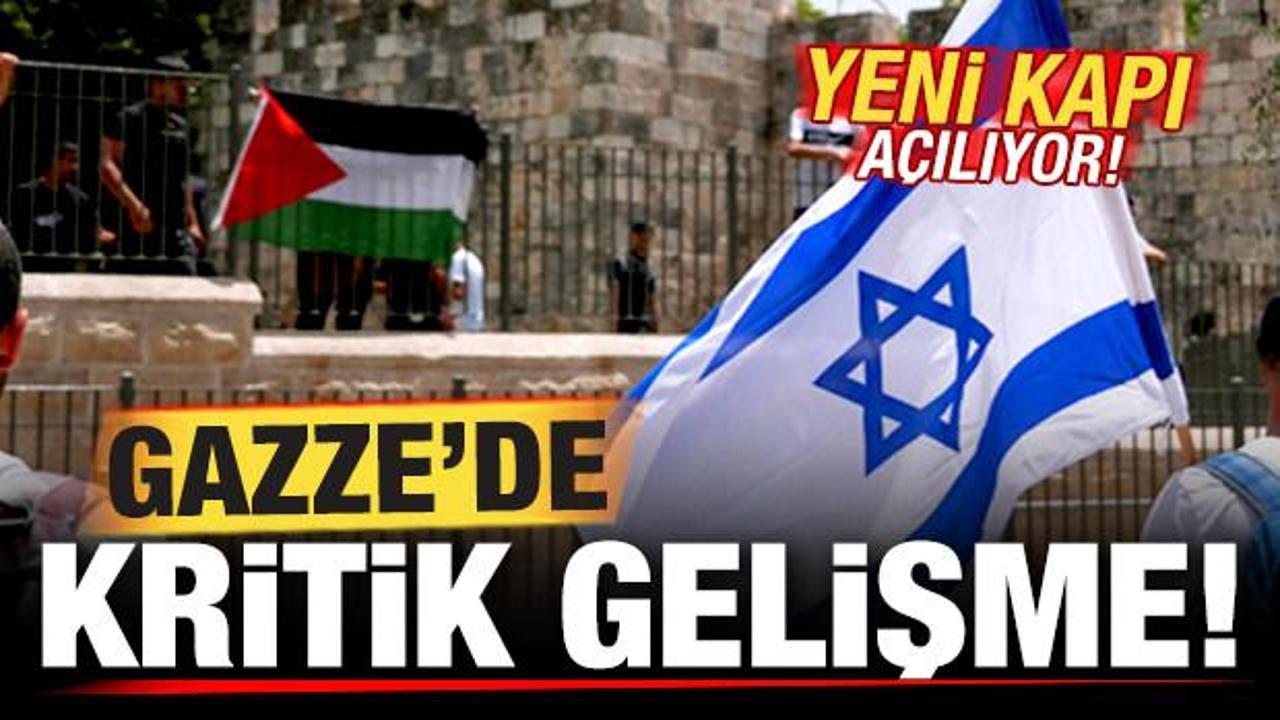 İsrail duyurdu! Gazze'de son dakika gelişmesi: Yeni kapı a&ccedil;ılıyor