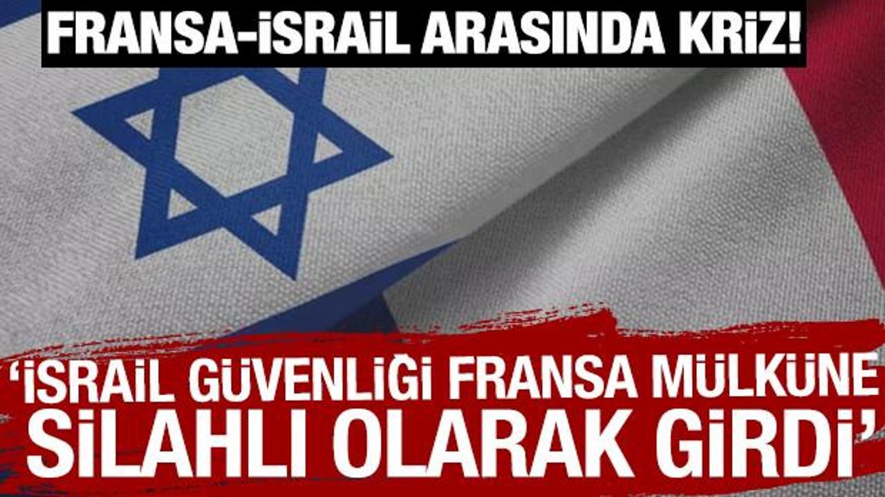 İsrail ve Fransa arasında kriz! Doğu Kud&uuml;s'te 2 Fransız jandarma g&ouml;zaltına alındı