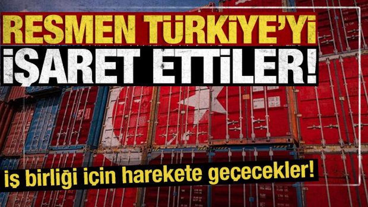 Ülkesi için Türkiye'yi işaret etti! İş birliği için harekete geçtiler