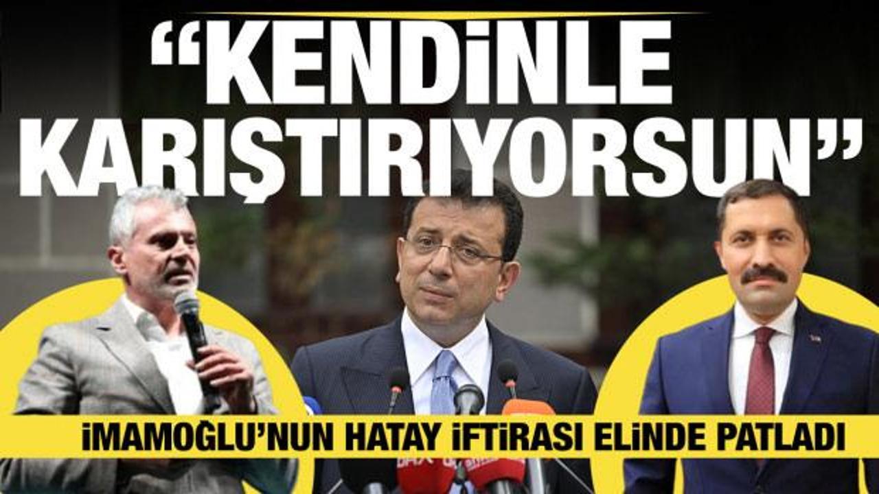 Vali Masatlı ve Başkan Öntürk’ten, İmamoğlu’na cevap! 'Beni kendinizle karıştırdınız'