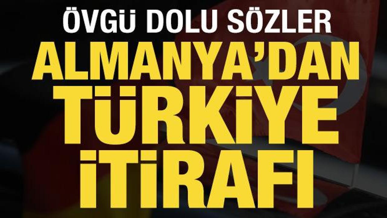 Almanya'dan T&uuml;rkiye a&ccedil;ıklaması: &Ccedil;ok g&uuml;venilir bir ortak!