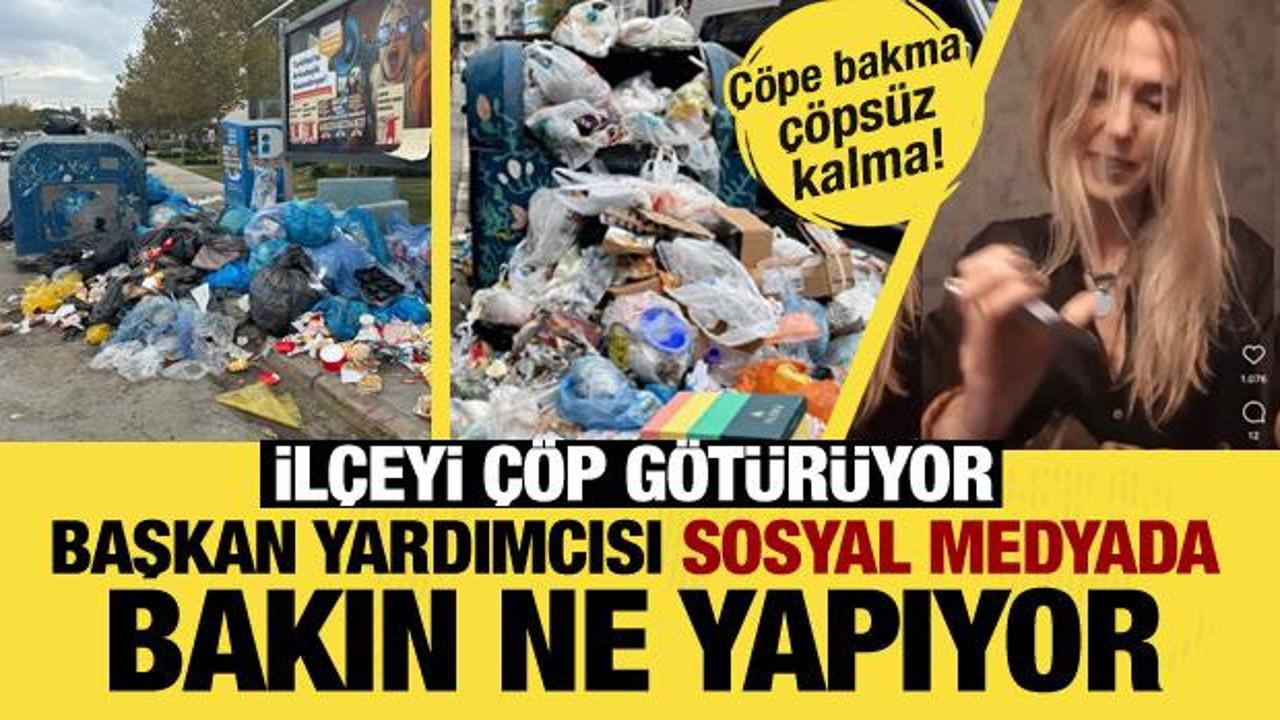 &Ccedil;&ouml;pe bakma, &ccedil;&ouml;ps&uuml;z kalma... Falcı başkanın belediyesinde iş&ccedil;iler grevde, sokaklar &ccedil;&ouml;pl&uuml;k
