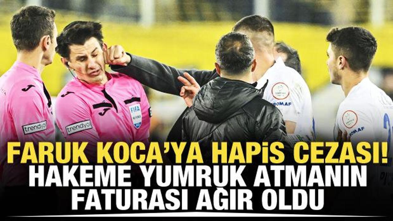 Halil Umut Meler'e yumruk atan Faruk Koca'ya hapis cezası
