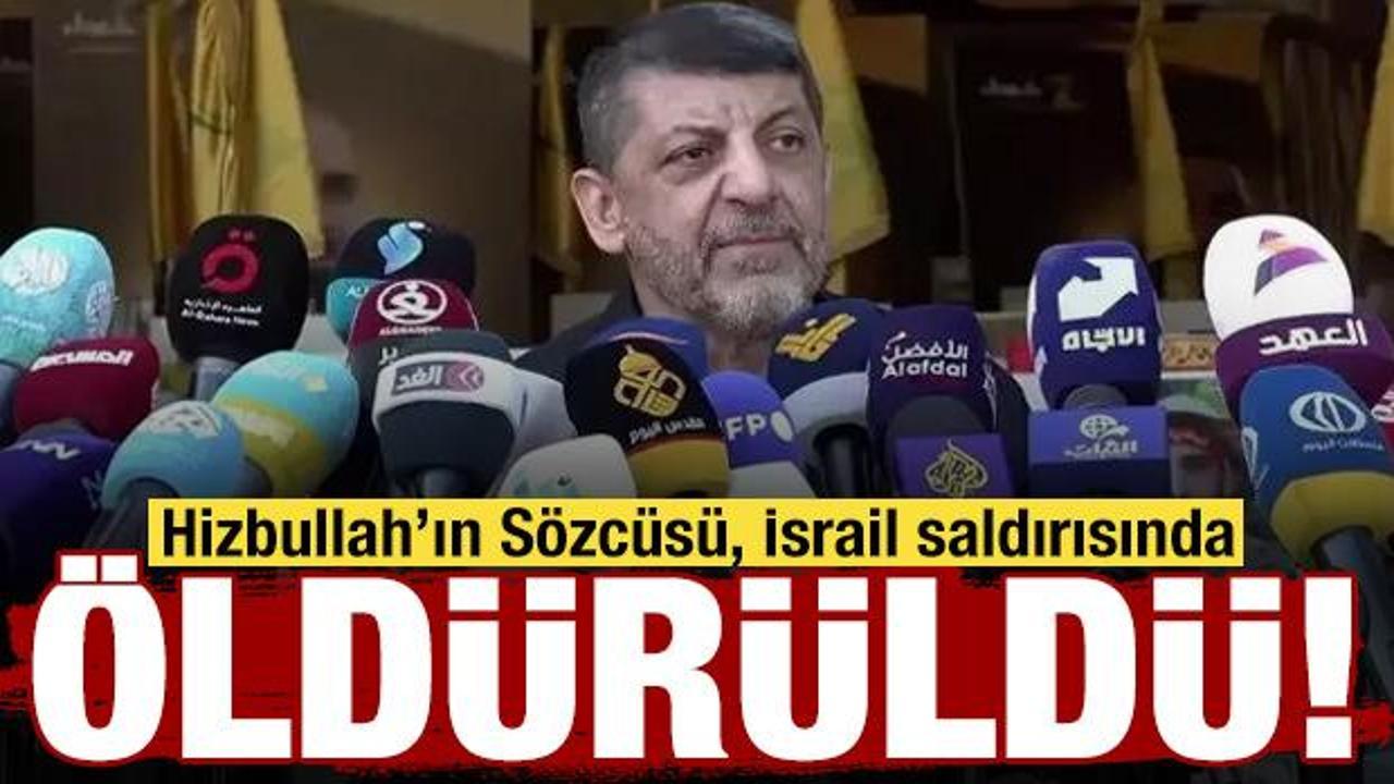 Hizbullah S&ouml;zc&uuml;s&uuml; Muhammed Afifi İsrail saldırısında &ouml;ld&uuml;r&uuml;ld&uuml;
