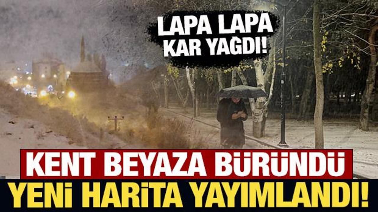 Meteoroloji'den kar yağışı uyarısı! &Uuml;&ccedil; kente sarı kod!