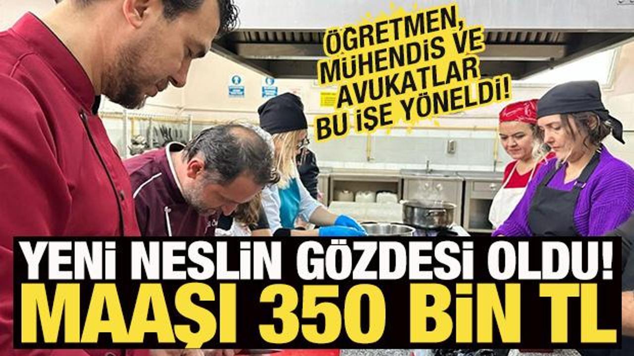 &Ouml;ğretmen, m&uuml;hendis, avukatlar bu işe y&ouml;neldi! Aylık maaşı 350 bin TL