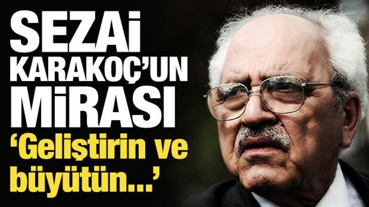 Sezai Karakoç'un mirası: Size bırakıyorum, geliştirin ve büyütün