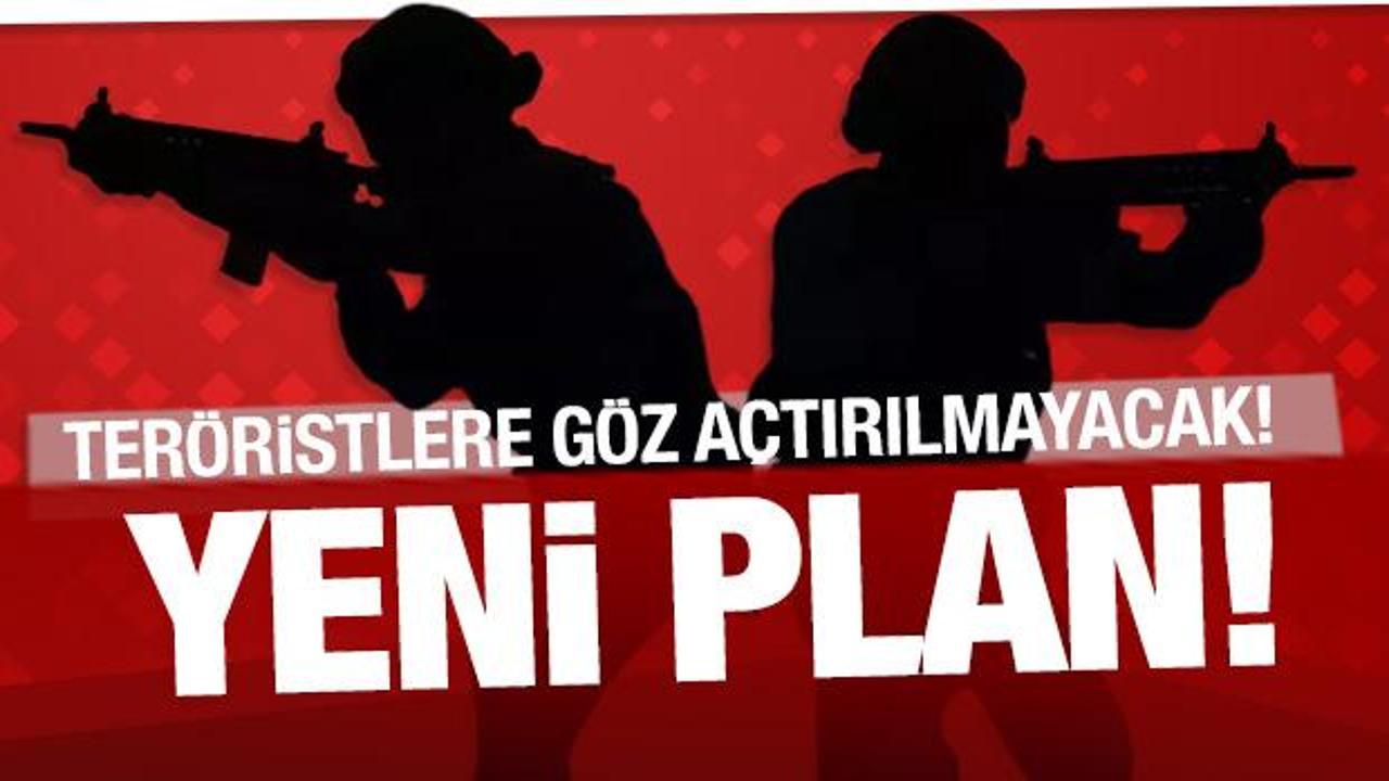 Terörle mücadelede yeni plan devreye giriyor! 