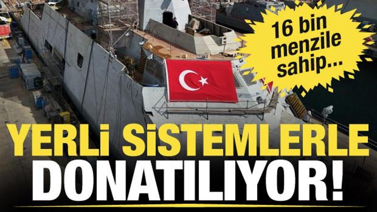 16 bin menzile sahip! T&uuml;rkiye'nin y&uuml;zen dev karakolunda bir ilk
