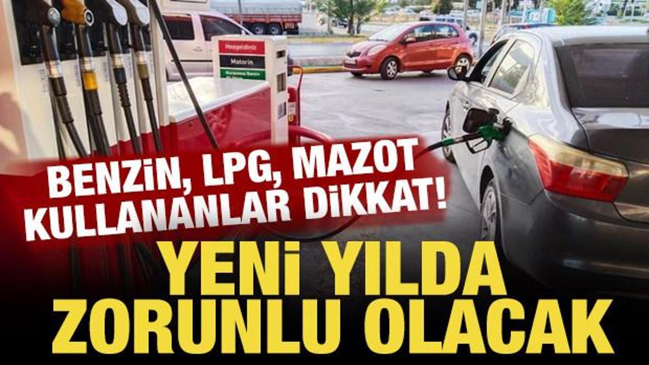  Akaryakıt alan ara&ccedil; sahipleri dikkat! Sistem nasıl işleyecek?