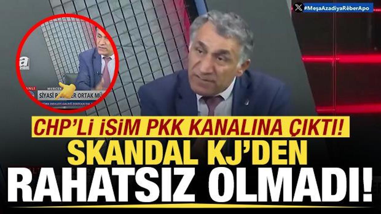 CHP İstanbul İl Eğitim Sekreteri C&ouml;mert PKK'nın kanalına &ccedil;ıktı!