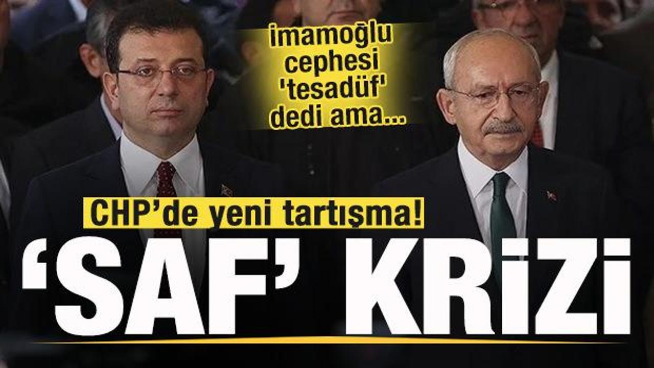 CHP'de yeni tartışma! 'Saf' paylaşımı gündem oldu! İmamoğlu cephesi 'tesadüf' dedi