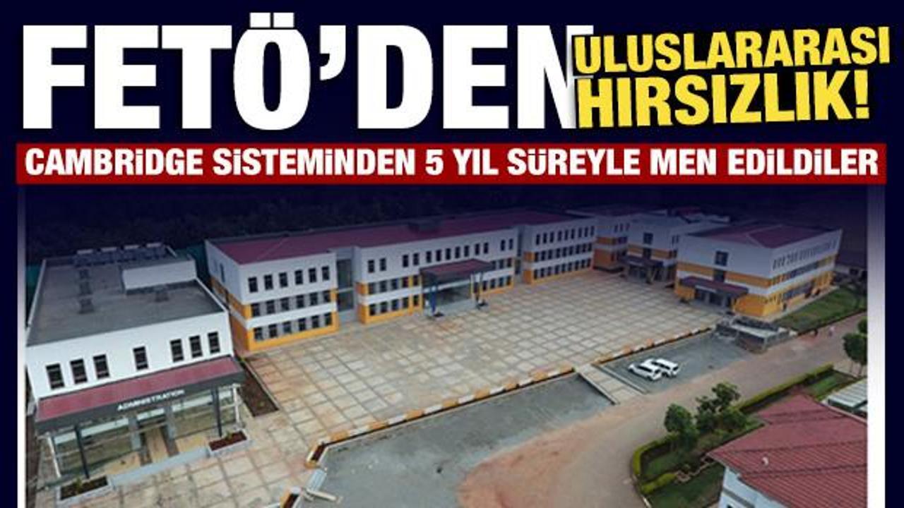 FETÖ'den uluslararası hırsızlık! Afrika'daki okullar için soru sızdırdılar!