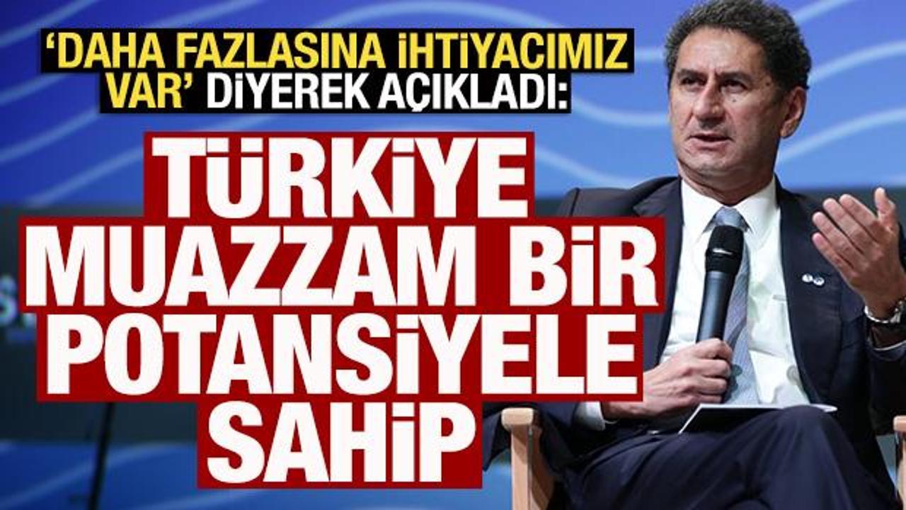 Francesco La Camera: 'T&uuml;rkiye muazzam bir potansiyele sahip'