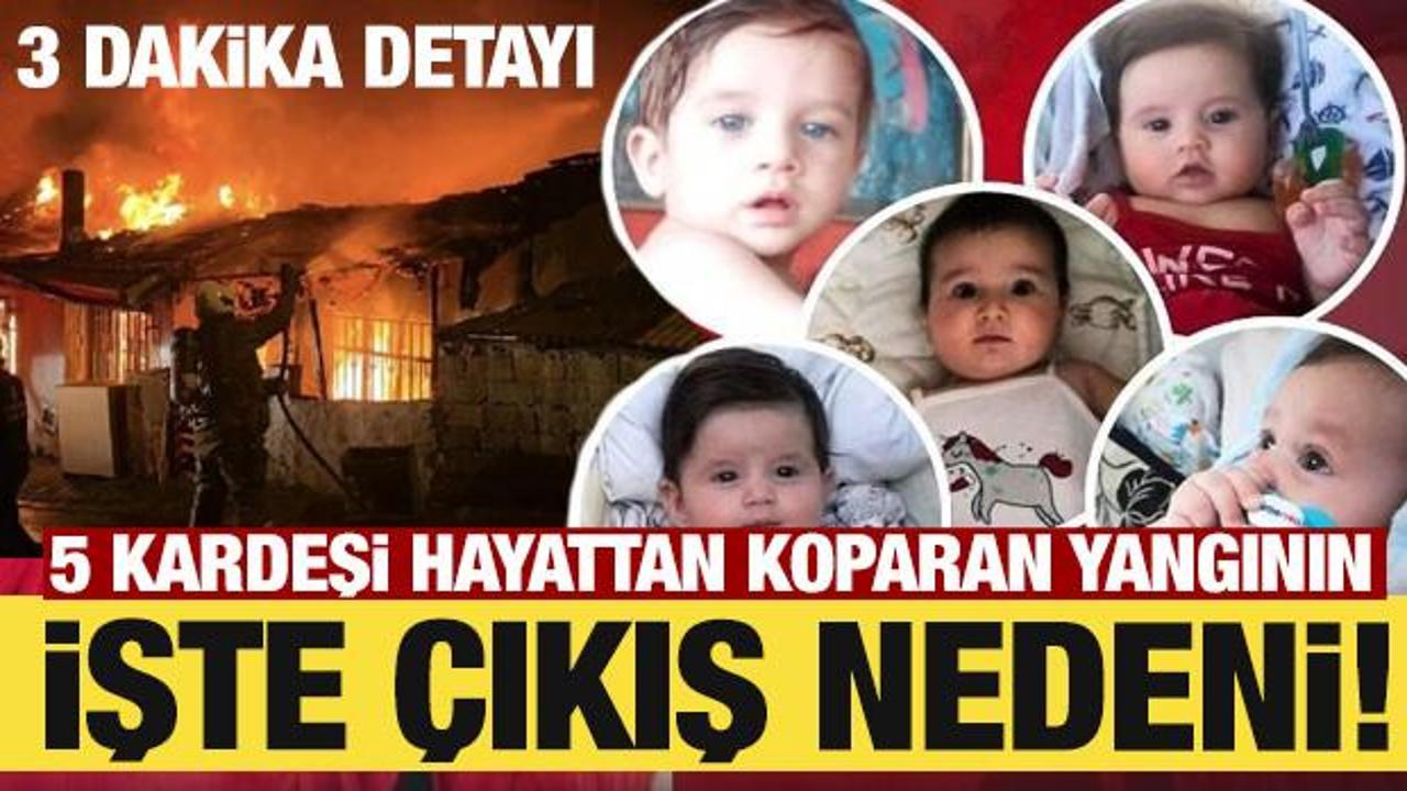 İzmir'de 5 çocuğun öldüğü yangının nasıl başladığı ortaya çıktı!