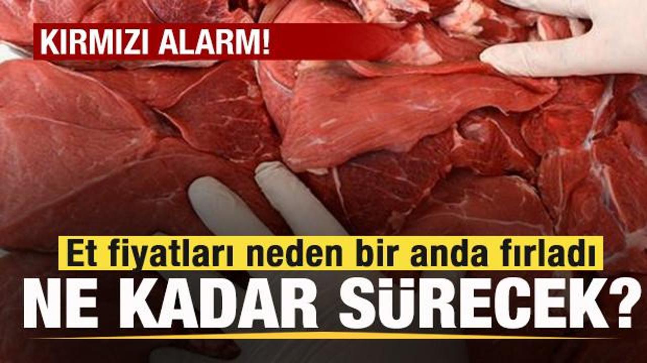 Kırmızı alarm verildi! Et fiyatları neden bir anda fırladı, Ne kadar s&uuml;recek? 