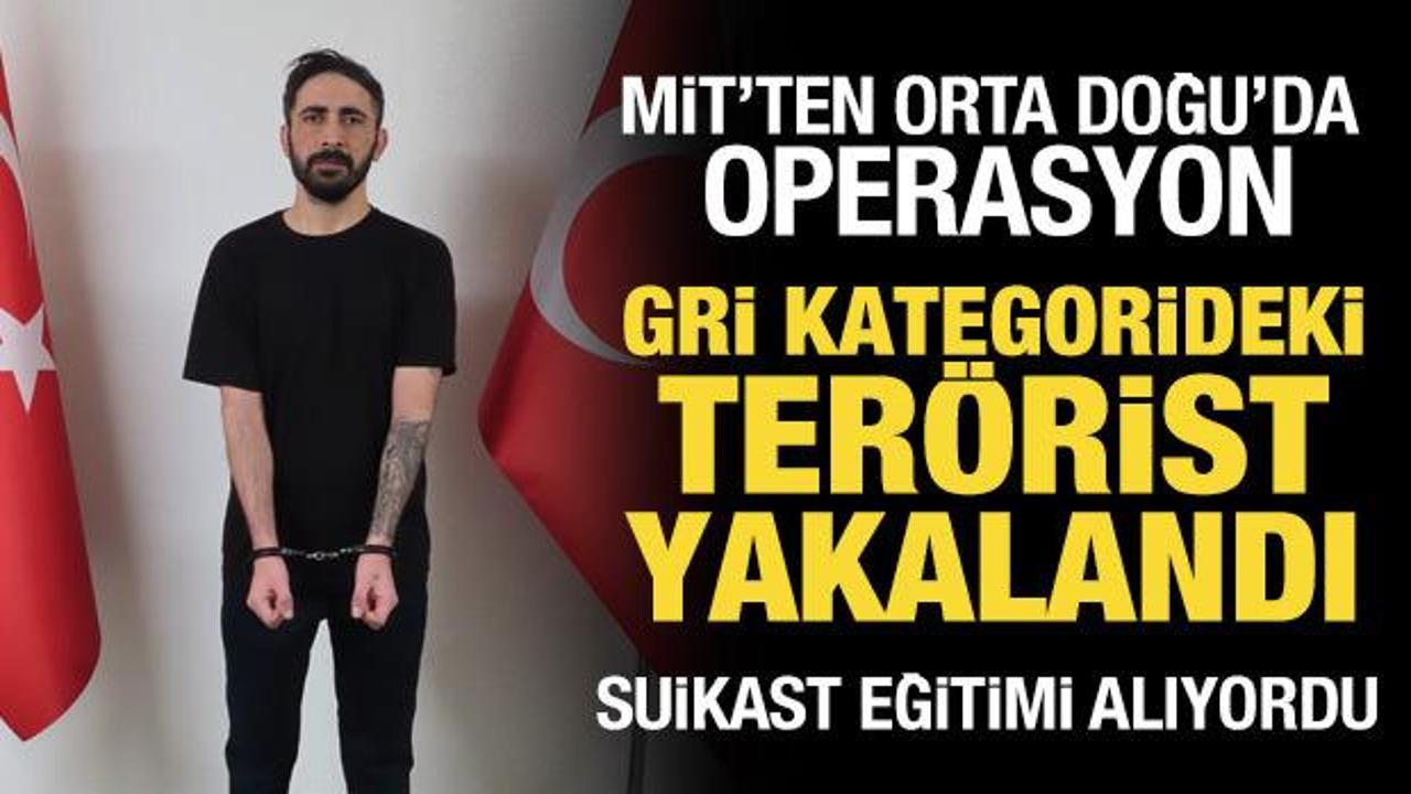 MİT'ten Orta Doğu'da operasyon: MKP &uuml;yesi yakalandı