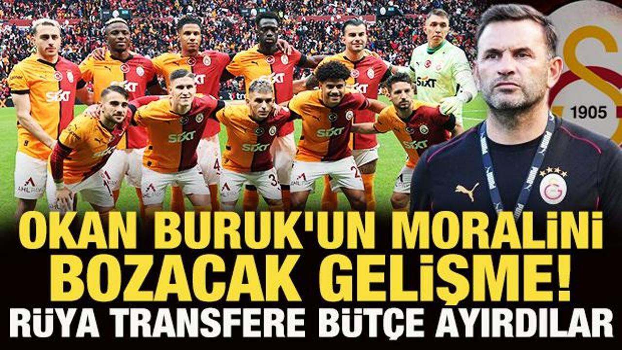 Okan Buruk'un moralini bozacak gelişme! R&uuml;ya transfere 18 milyon dolarlık b&uuml;t&ccedil;e
