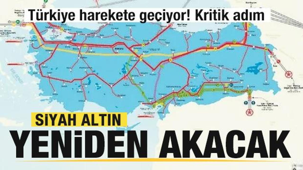 Siyah altın yeniden akacak! T&uuml;rkiye harekete ge&ccedil;iyor! Petrolde kritik adım