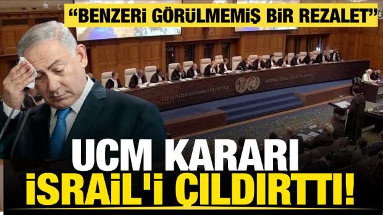 UCM'nin Netanyahu kararı Tel Aviv'i çılgına çevirdi