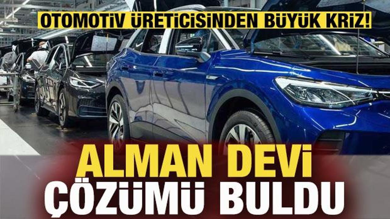 Volkswagen &ccedil;&ouml;z&uuml;m&uuml; fabrikayı kapatmakta ve işten &ccedil;ıkartma yapmakta buldu