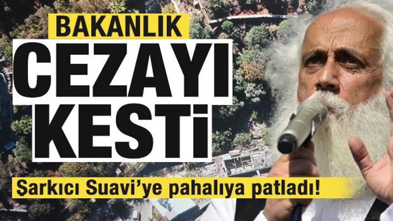 Ağa&ccedil; katliamı şarkıcı Suavi'ye pahalıya patladı! Bakanlık cezayı kesti! 