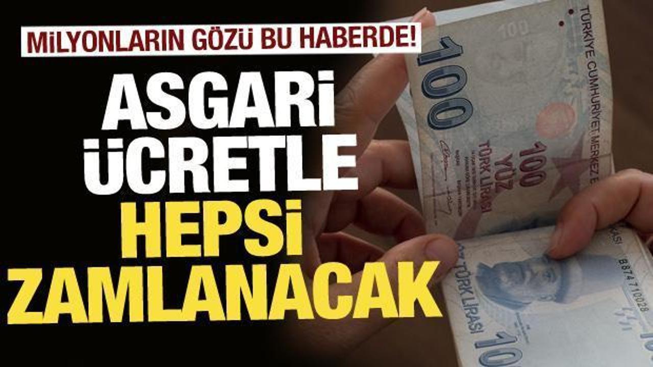 Asgari &uuml;cret ve memur zammı bir&ccedil;ok kalemi etkileyecek