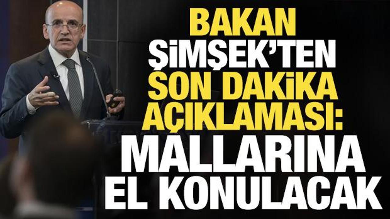 Bakan Şimşek: Yasa dışı bahis su&ccedil;una bulaşanların mallarına el konacak