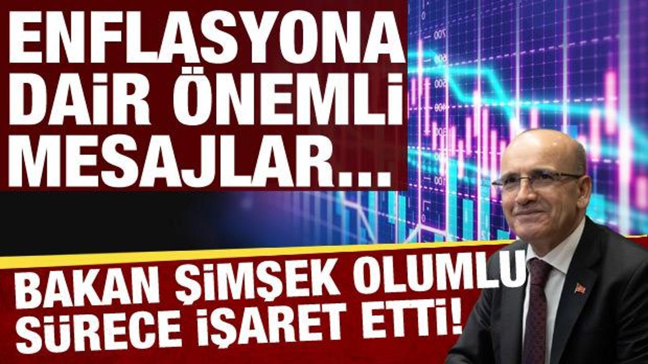 Bakan Şimşek'ten sekt&ouml;rel enflasyon beklentileri a&ccedil;ıklaması!