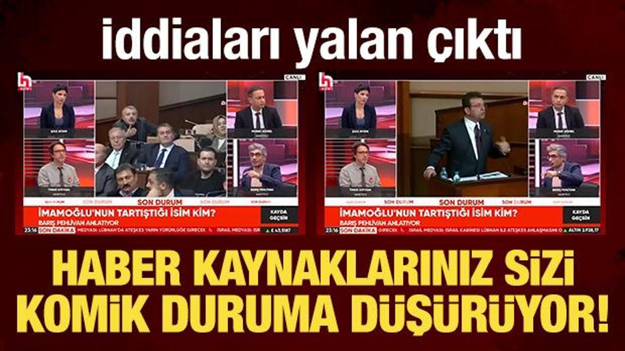 Barış Pehlivan'ın iddiaları yalan &ccedil;ıktı: Haber kaynaklarınız sizi komik duruma d&uuml;ş&uuml;r&uuml;yor!