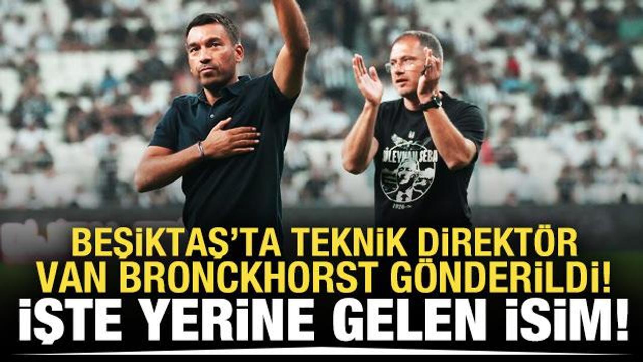 Beşiktaş'ta Van Bronckhorst ile yollar ayrıldı!