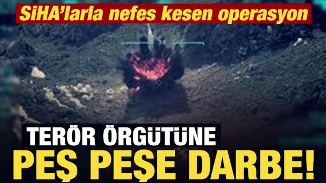 Irak ve Suriye'nin kuzeyinde terör örgütüne peş peşe darbe!