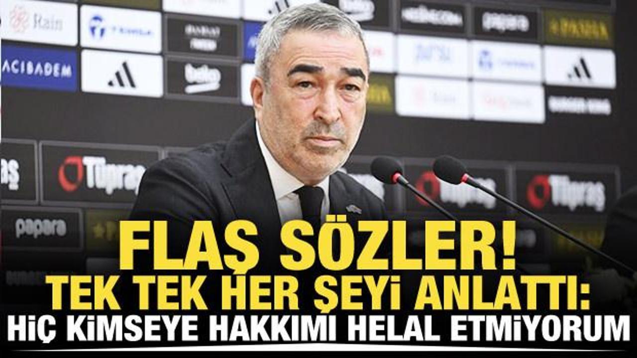 Samet Aybaba'dan çok sert sözler! 'Ben hiç kimseye hakkımı helal etmiyorum'
