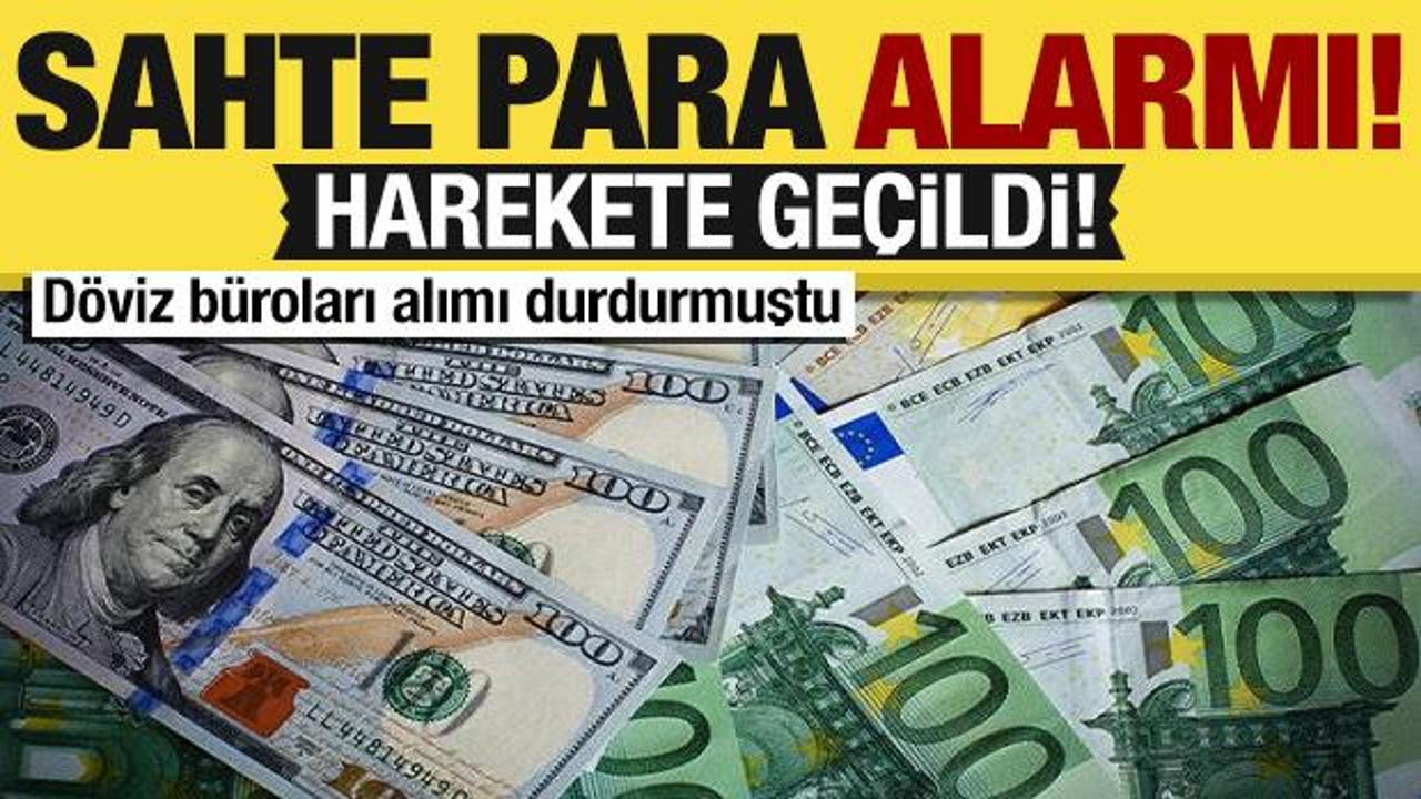Son dakika... Sahte para alarmı: Ekipler harekete ge&ccedil;ti! 3. 6 milyon Euro ele ge&ccedil;irildi