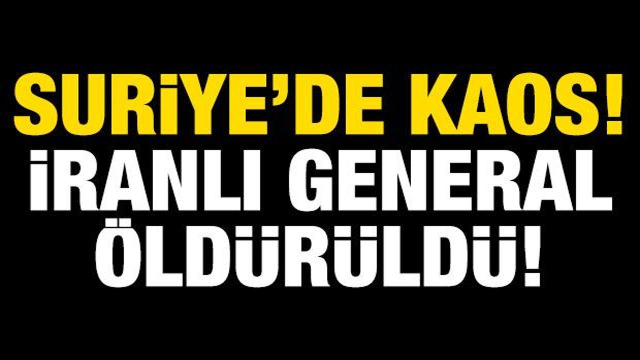 Suriye'de sıcak saatler: İranlı general &ouml;ld&uuml;r&uuml;ld&uuml;