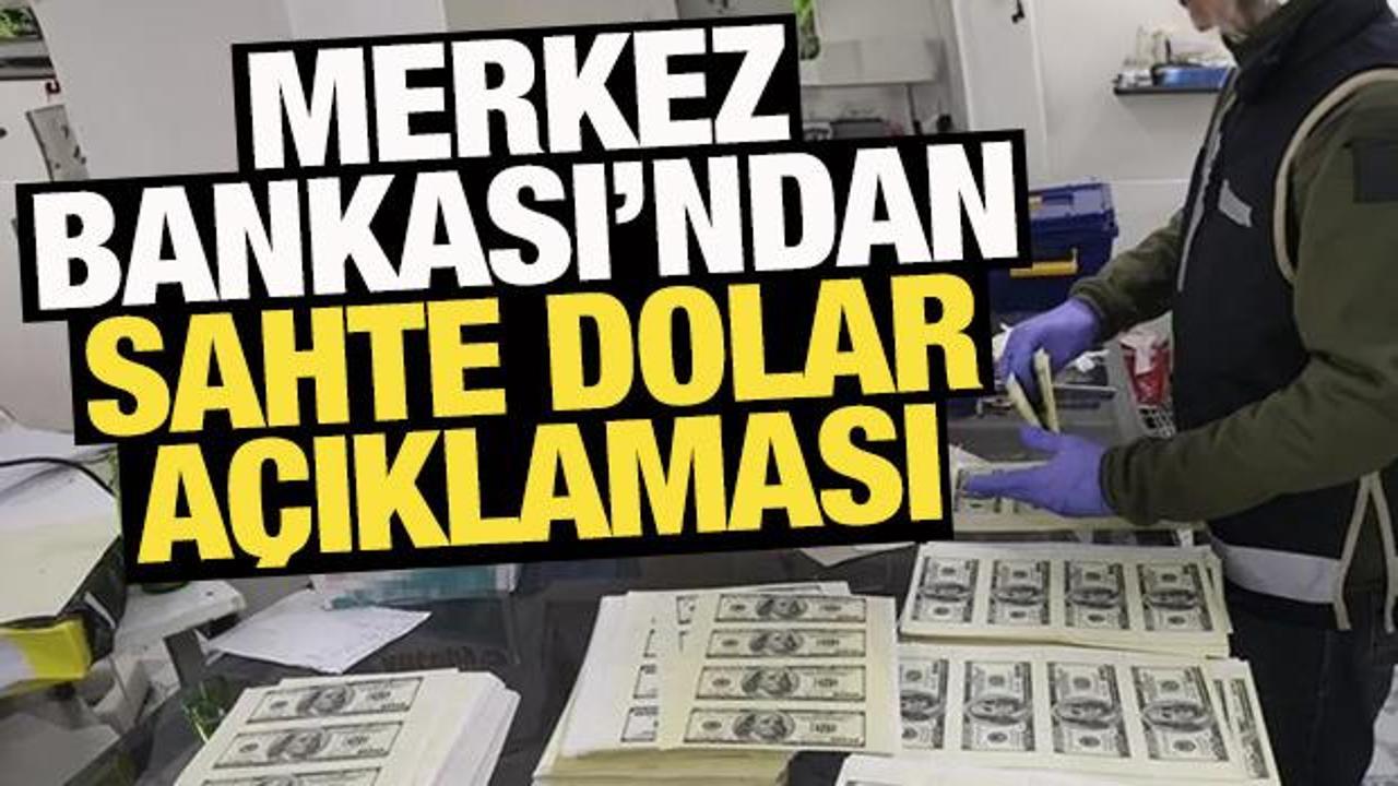 TCMB ve TBB'den 'sahte dolar' a&ccedil;ıklaması