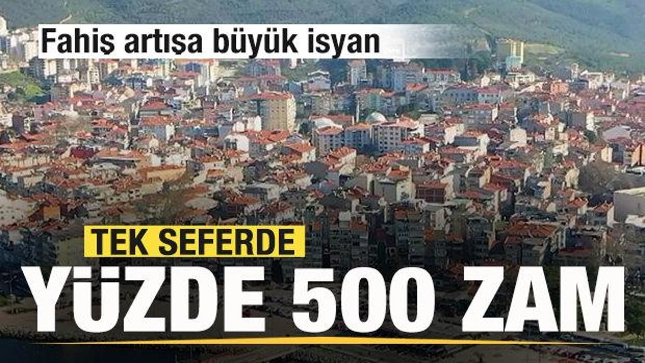 Tek seferde y&uuml;zde 500'l&uuml;k zam isyan ettirdi! Fahiş artışa itiraz edene tehdit
