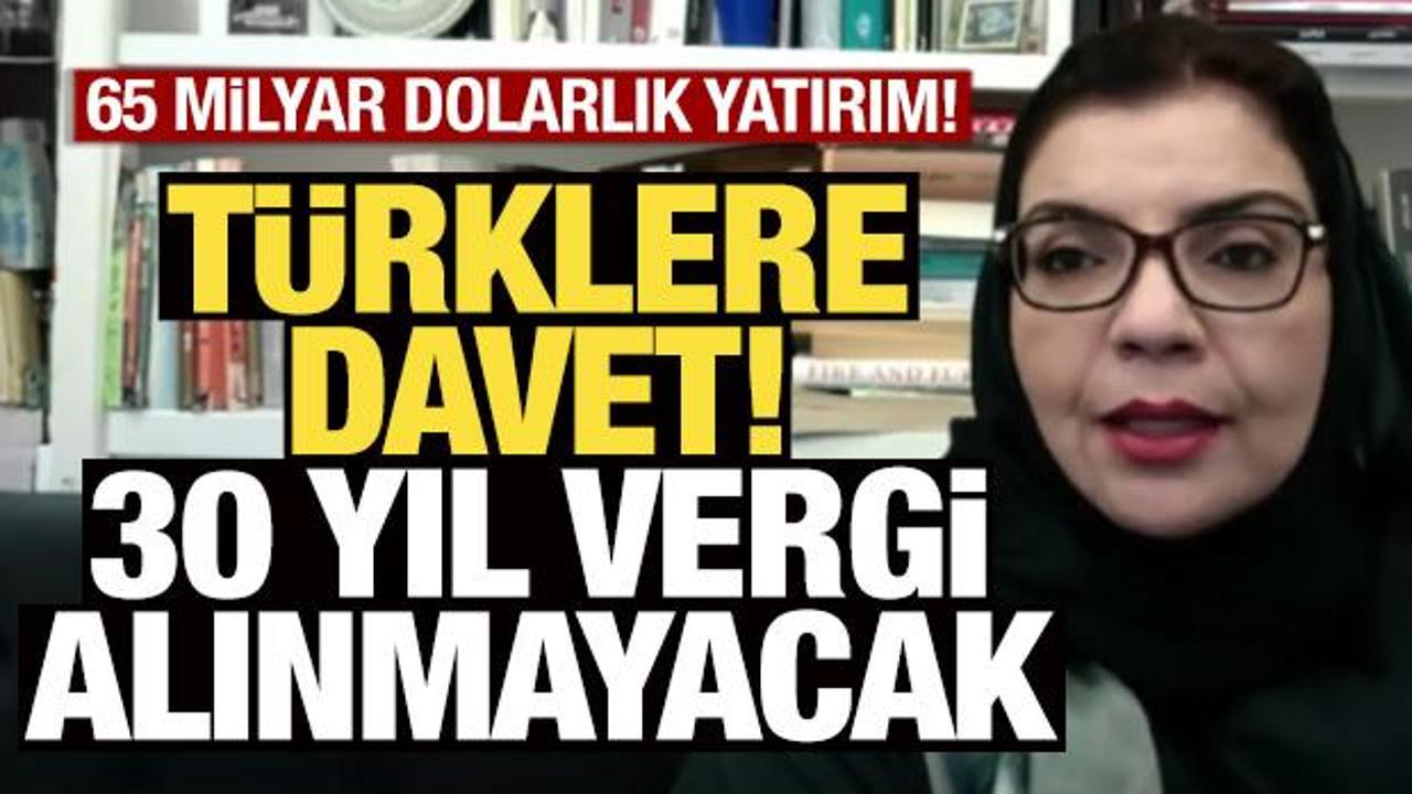 T&uuml;rklere davet! 30 yıl vergi alınmayacak