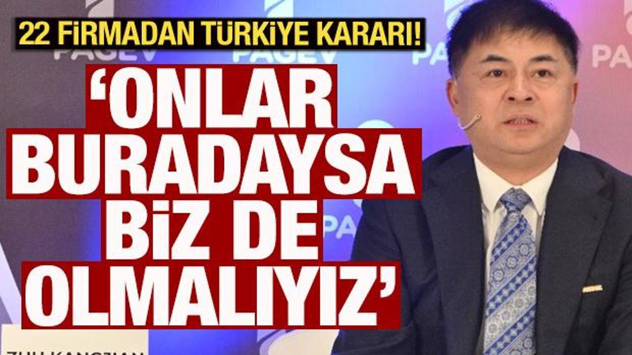 22 firmadan Türkiye kararı! 'BYD buradaysa biz de olmalıyız'