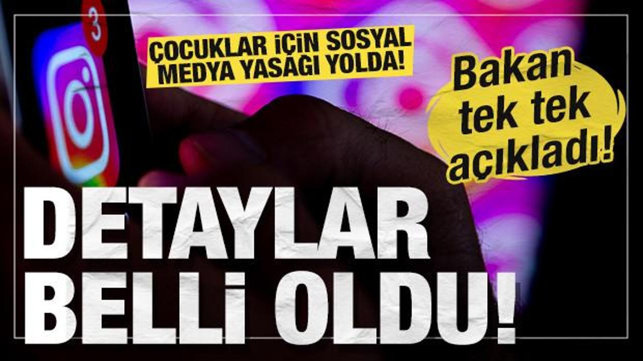 Bakan Uraloğlu açıkladı! Çocuklara sosyal medya yasağı mı geliyor? İşte detaylar...