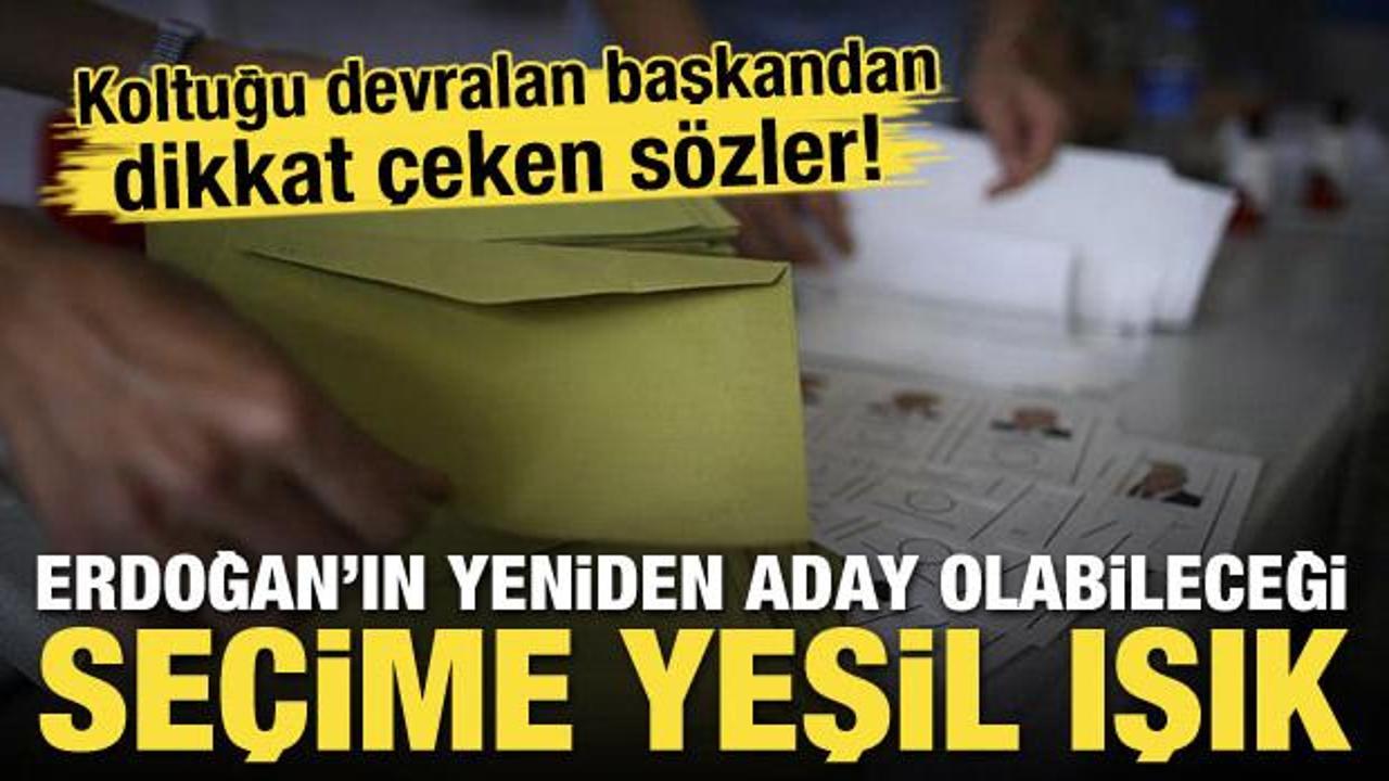 Başkan Erdoğan'ın yeniden aday olabileceği se&ccedil;ime Saadet'ten yeşil ışık