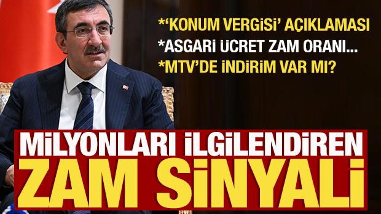 En d&uuml;ş&uuml;k emekli maaşına zam sinyali! Cevdet Yılmaz a&ccedil;ıkladı