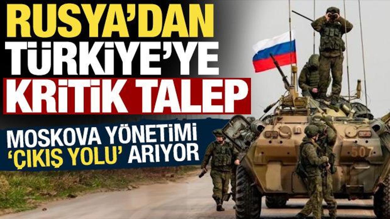 Rusya Suriye'den çekilmek için çıkış yolu arıyor: Türkiye'den destek talep edildi