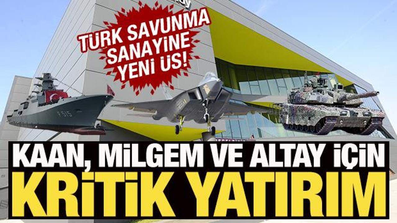 Savunma sanayiye yeni &uuml;s! KAAN, MİLGEM ve Altay Tankı detayı
