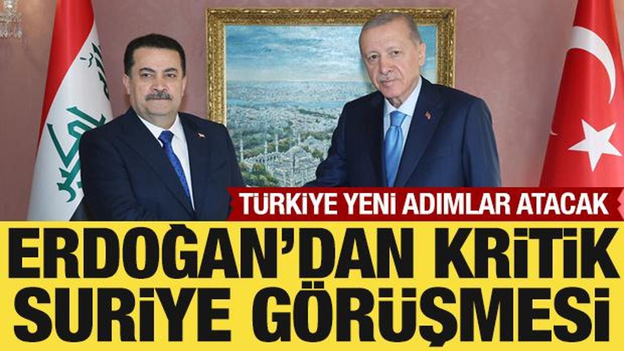 Son Dakika: Cumhurbaşkanı Erdoğan'dan kritik Suriye görüşmesi