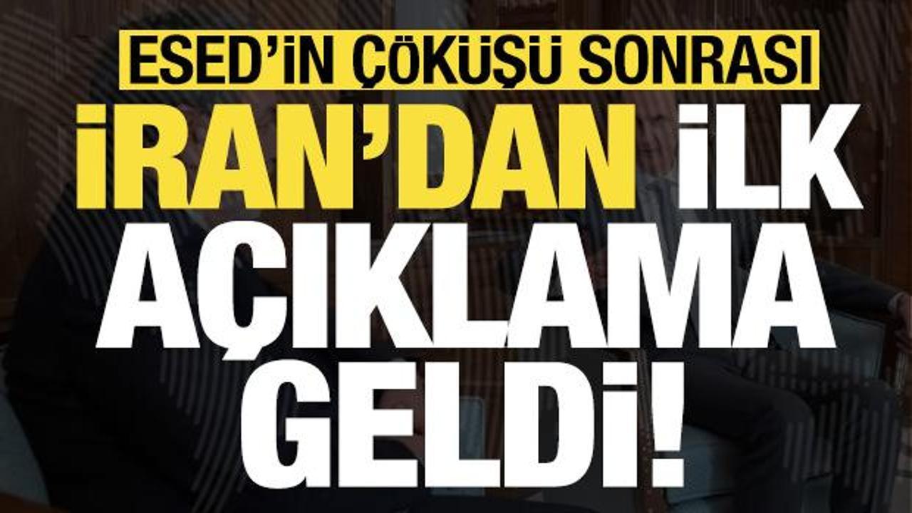 Son dakika: Esed'in çöküşü sonrası İran'dan merakla beklenen ilk açıklama!